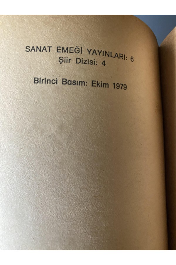 Ataol Behramoğlu Mustafa Suphi Destanı İtahflı İmzalı