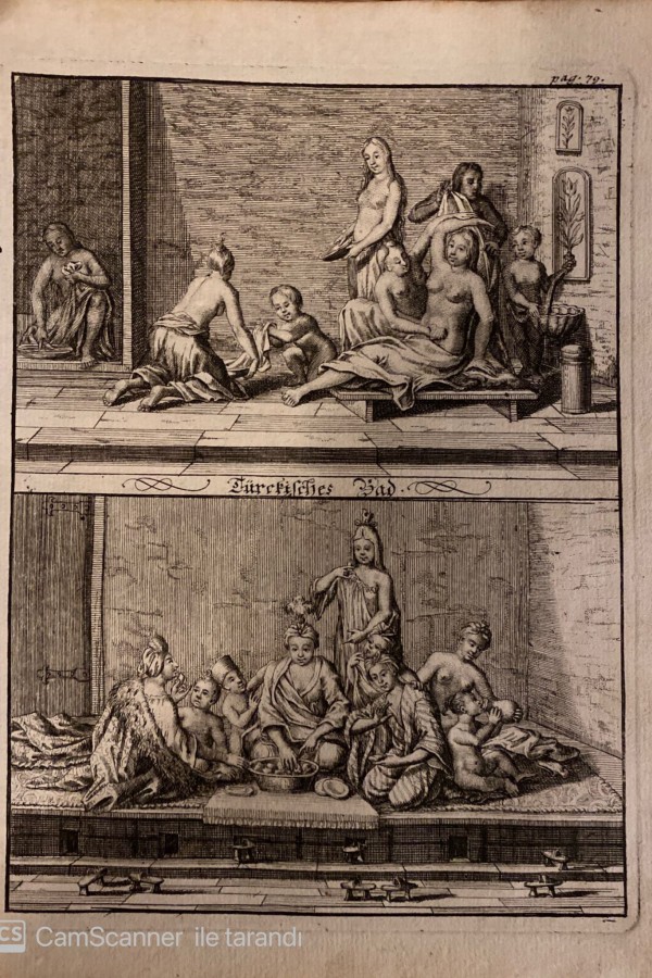3. Ahmed Dönemi 1743 Tarihli Hamam Gravürü 3. Ahmed Dönemi 1743 Tarihli Hamam Gravürü