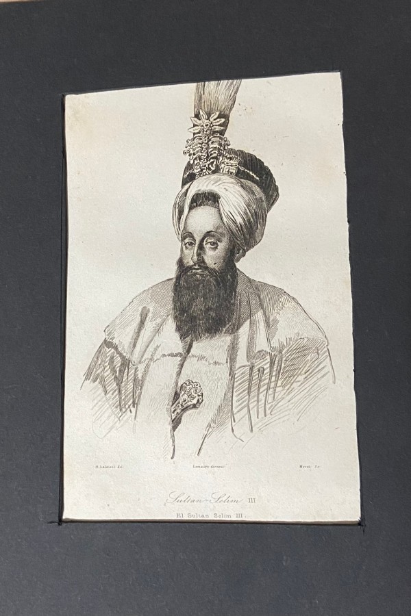 Sultan Selim gravürü Sultan Selim gravürü