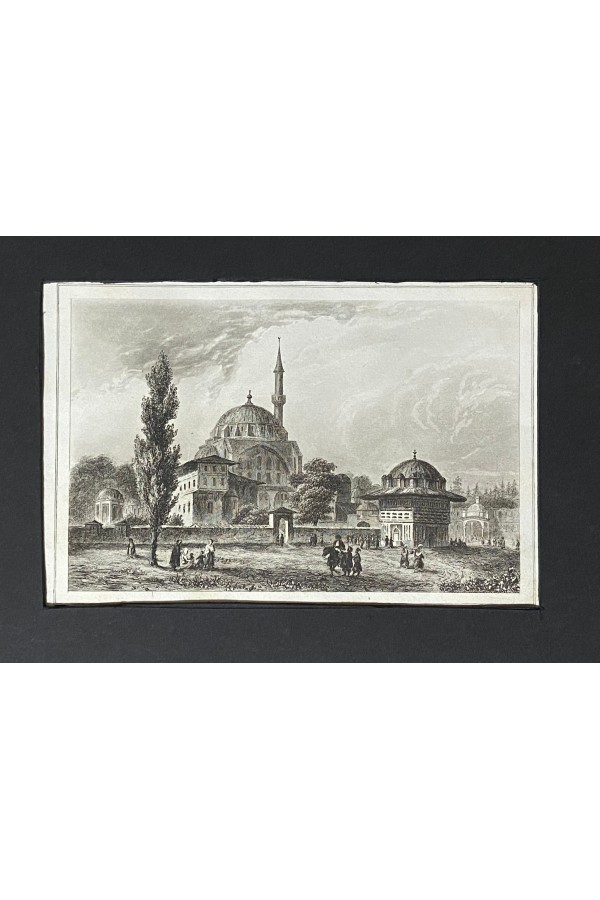 camii gravürü