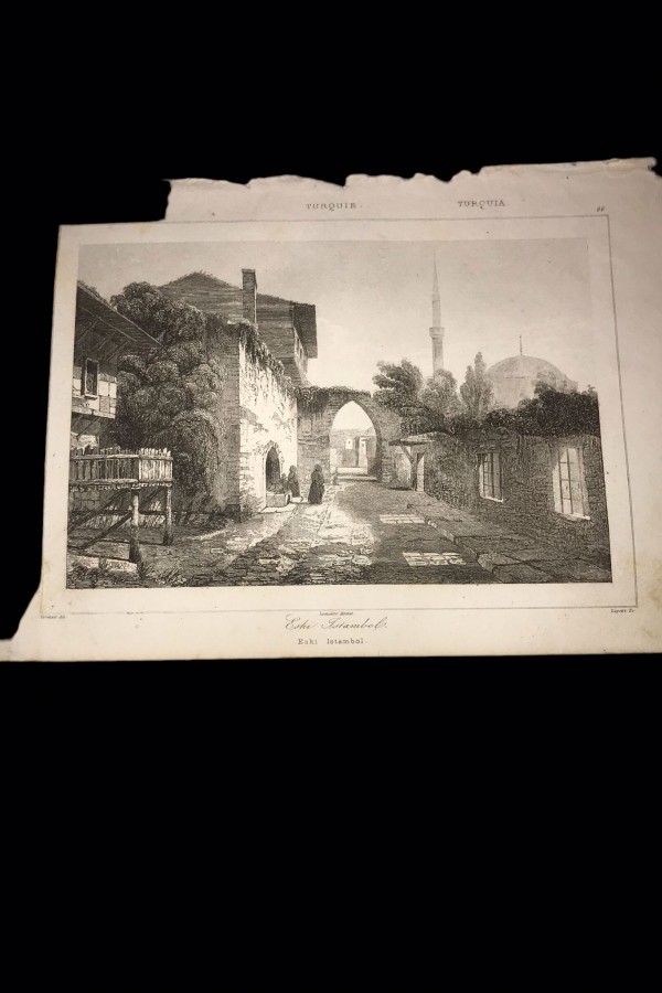 Eski İstanbul Gravür Eski İstanbul Gravür