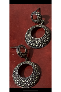 Antika Gümüş küpe