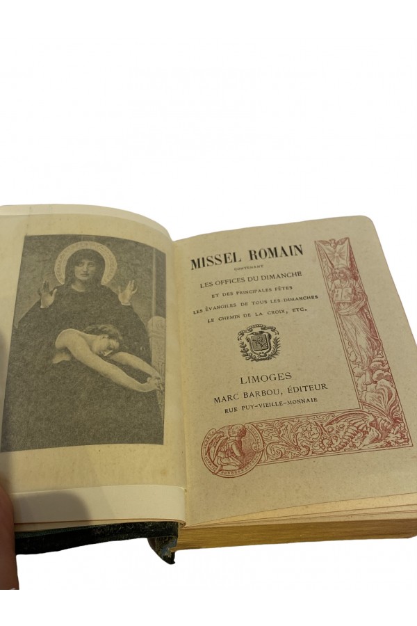 Fransızca Cep İncili Missel Romain