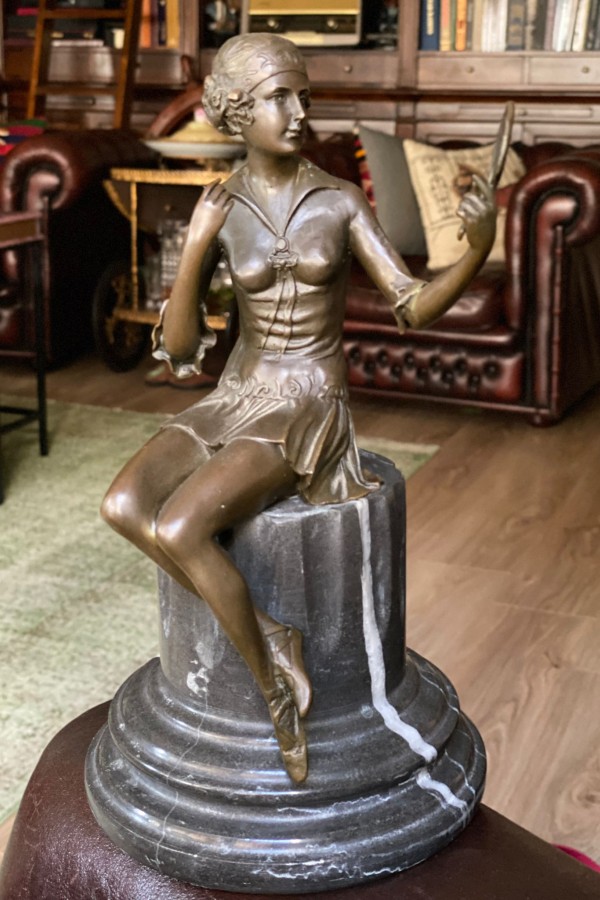 JB Deposse Paris Sanatçı İmzalı Bronz Heykel JB Deposse Paris Sanatçı İmzalı Bronz Heykel