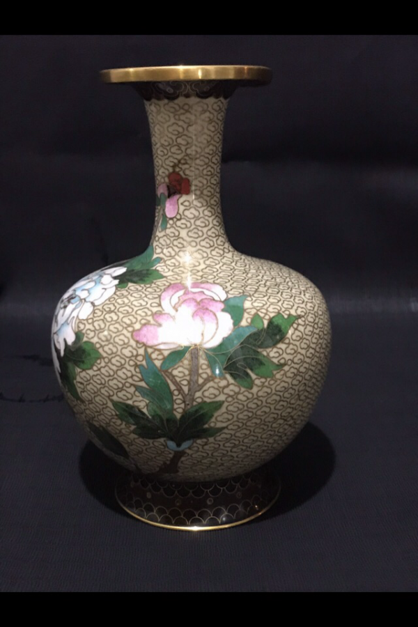 Cloisonne vazo Cloisonne vazo