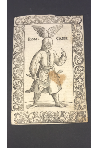 1590 Yılı Cesario Vecellio Gravür